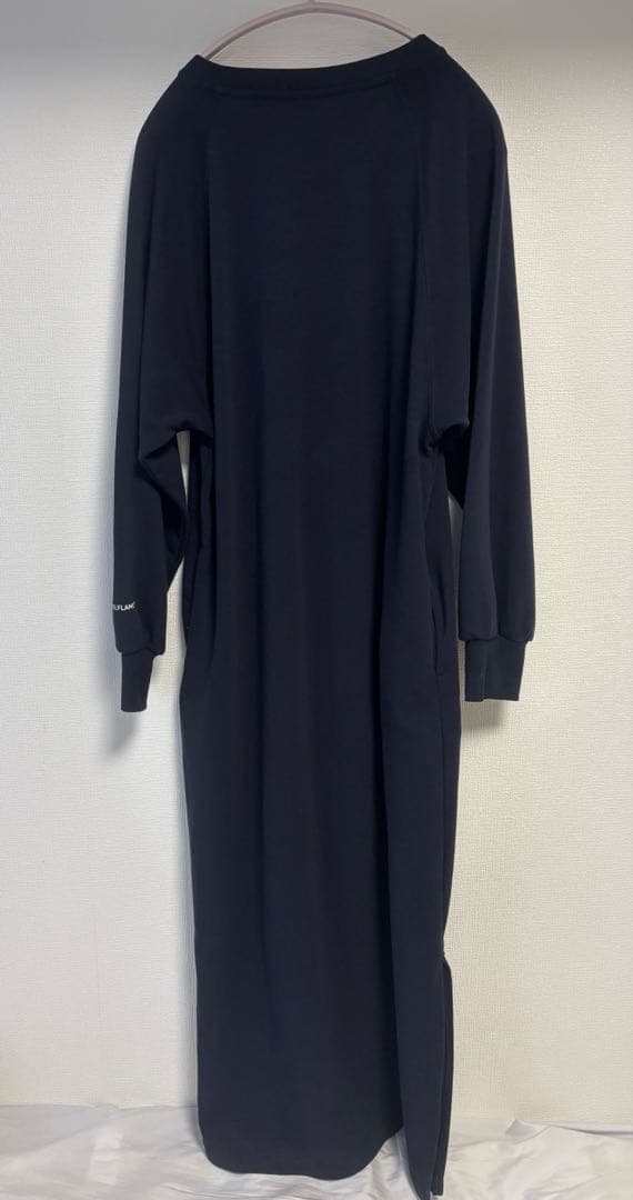 BAKUNE ネイビー パジャマ Mサイズ チュニック ワンピースタイプ