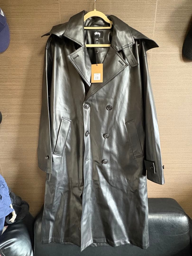 ジャケット・アウター stussy 24AW DOUBLE BREASTED TRENCH