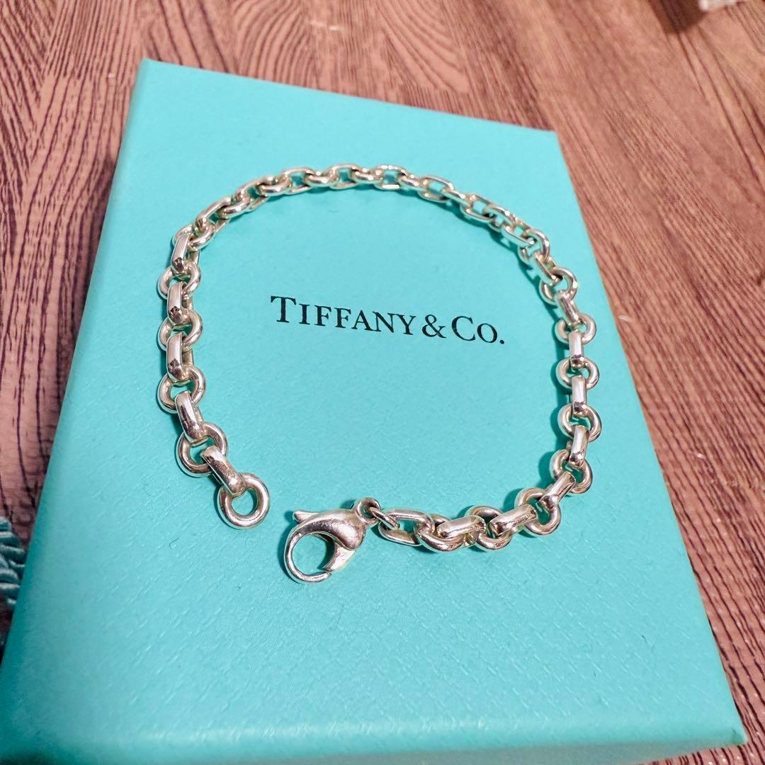 【Tiffany&Co.】ティファニー シルバー ドーナツチェーンブレスレット