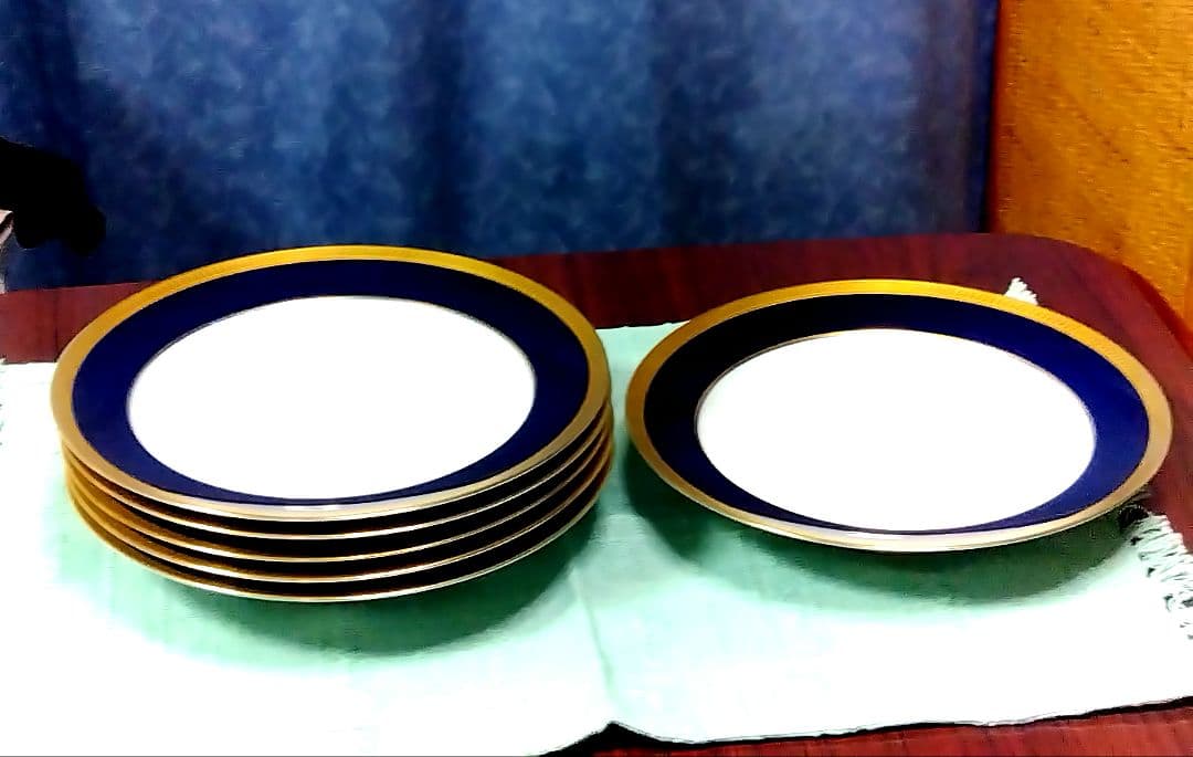 超美品　大倉陶園　大皿6枚セット　未使用