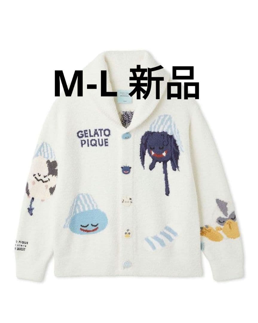 新品　未使用　ジェラートピケ ドラゴンクエスト カウチン　カーディガン