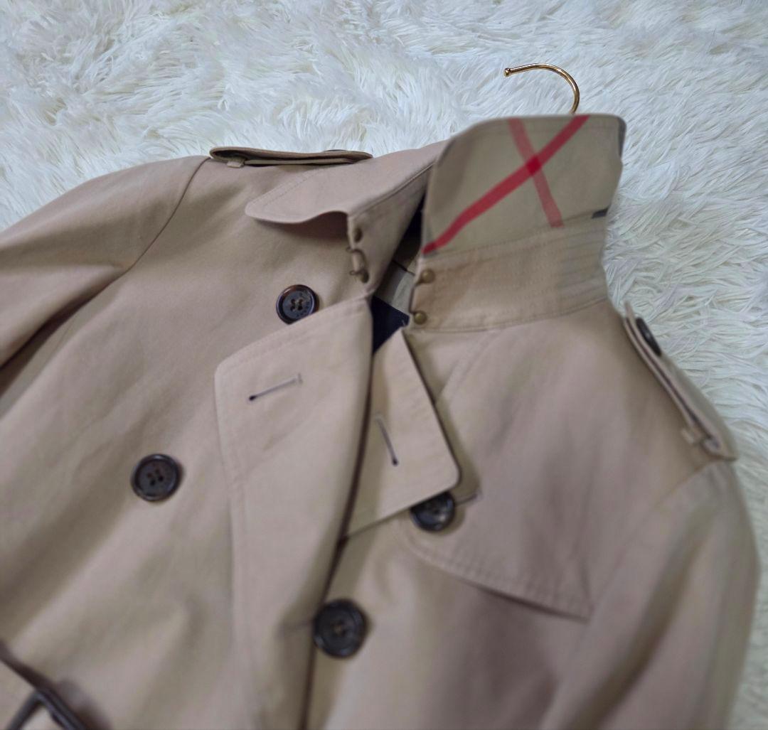 美品 バーバリー ハニーベージュ トレンチコート ライナー ノバチェック SS