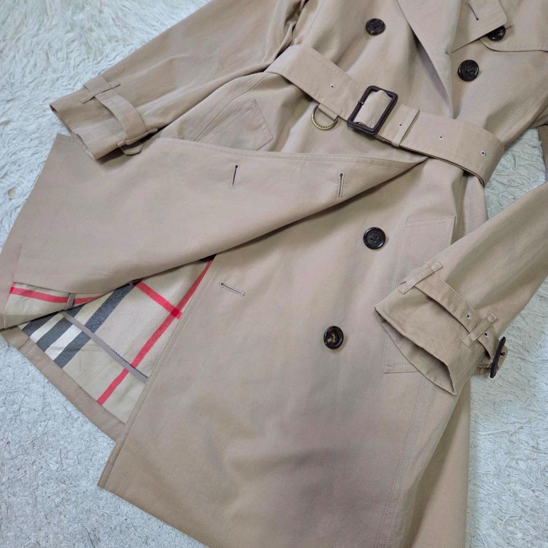 美品 バーバリー ハニーベージュ トレンチコート ライナー ノバチェック SS