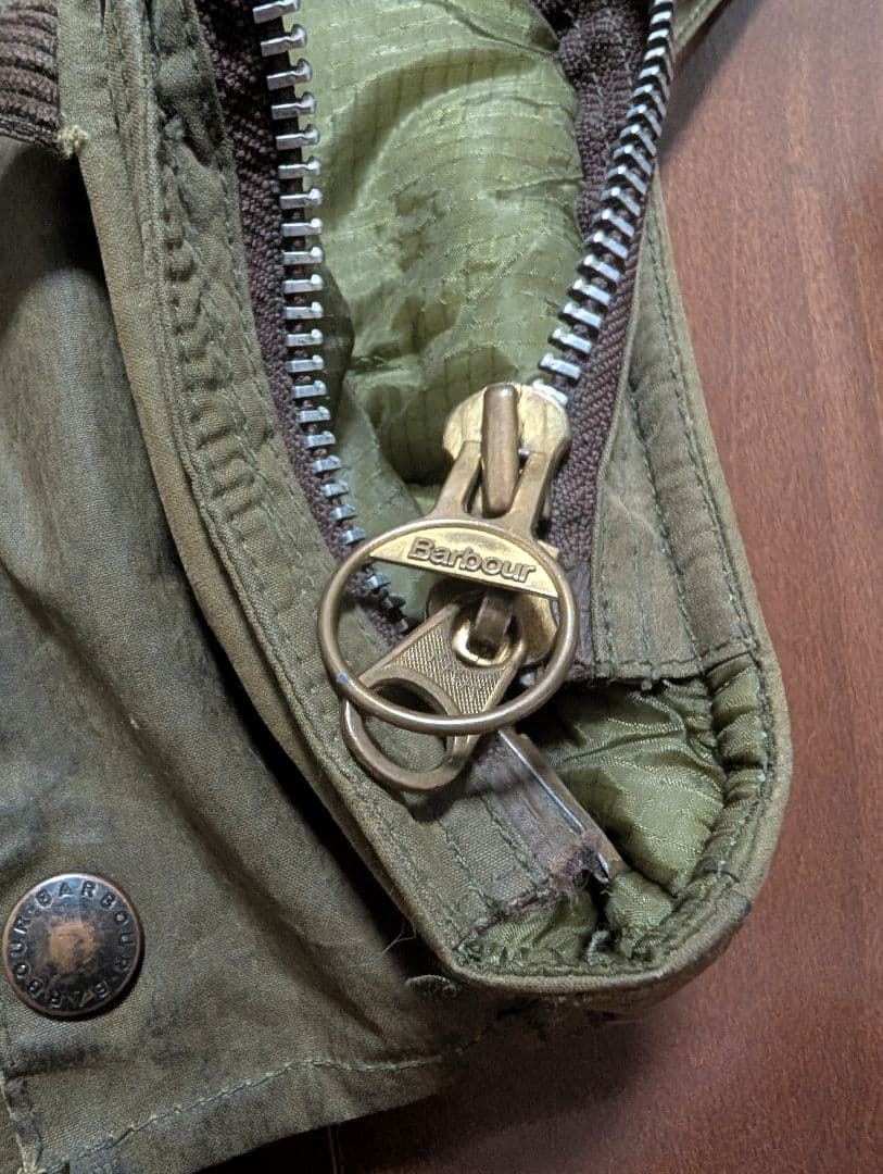 BARBOUR ヘルメットバッグ リメイク 再構築