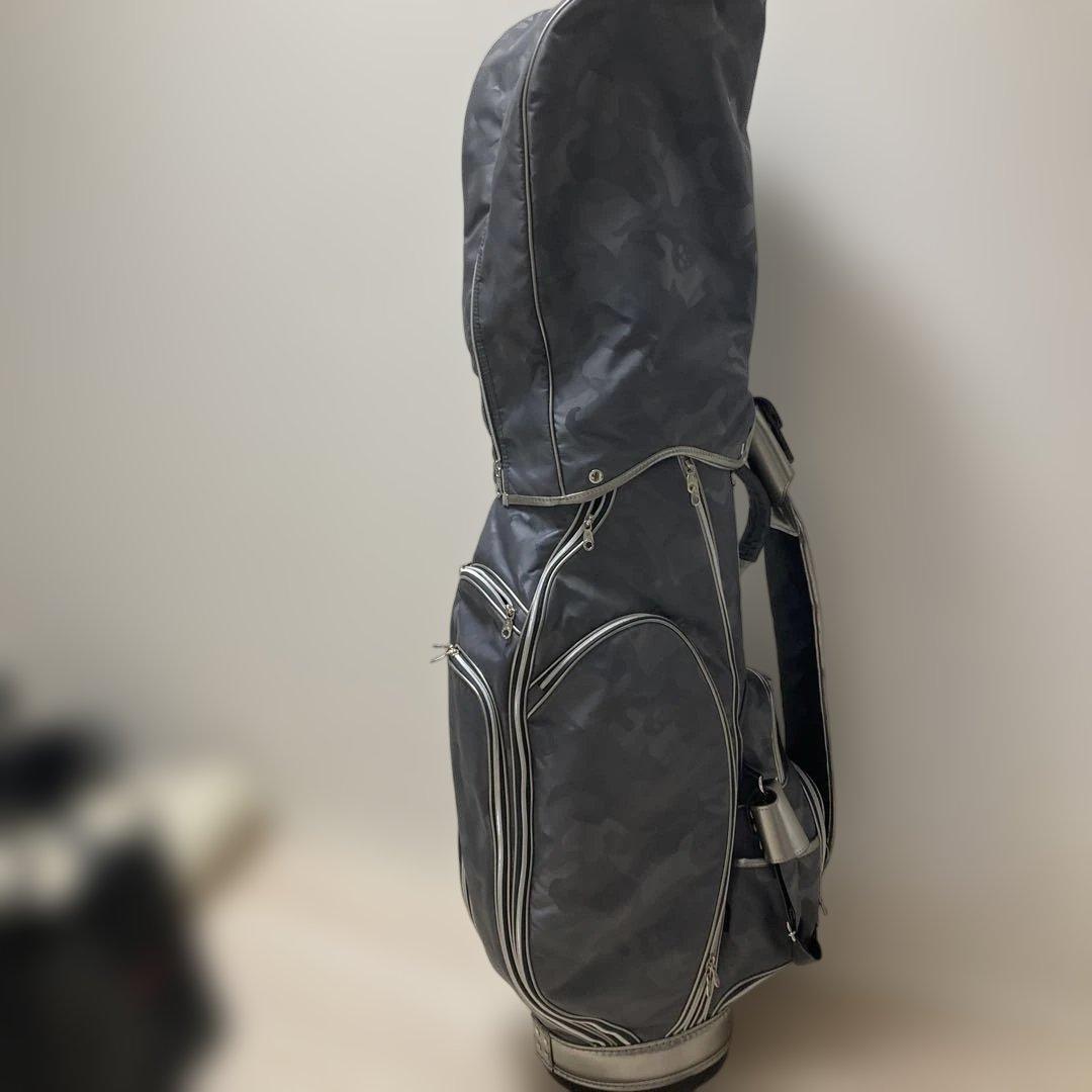 マークアンドロナ　キャディバッグ　9.5インチ　シルバー(お値引き交渉可能)