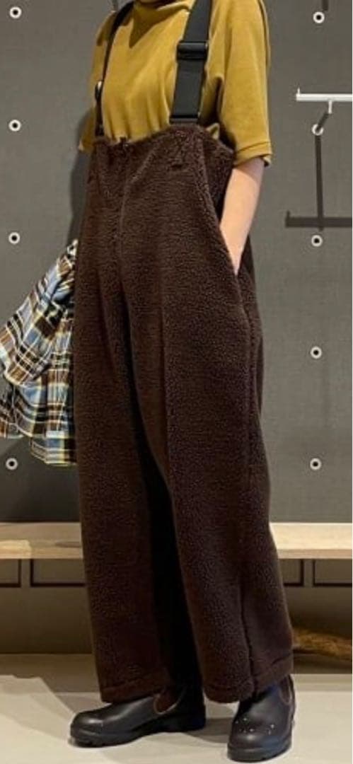 BEAMS BOY ボアミリタリー　オーバーオール