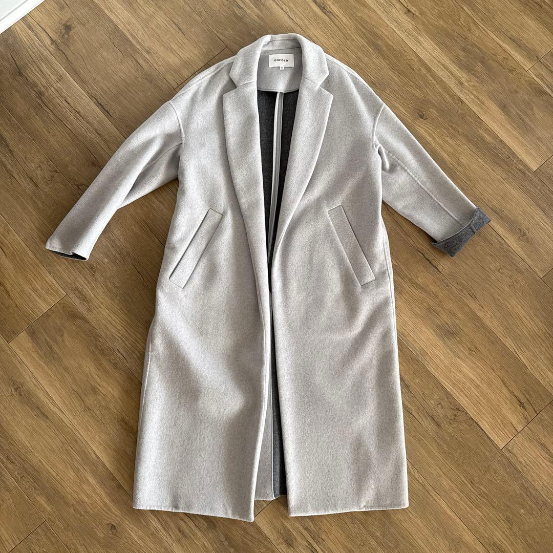 ENFOLD エンフォルド トップリバー チェスターコート 36