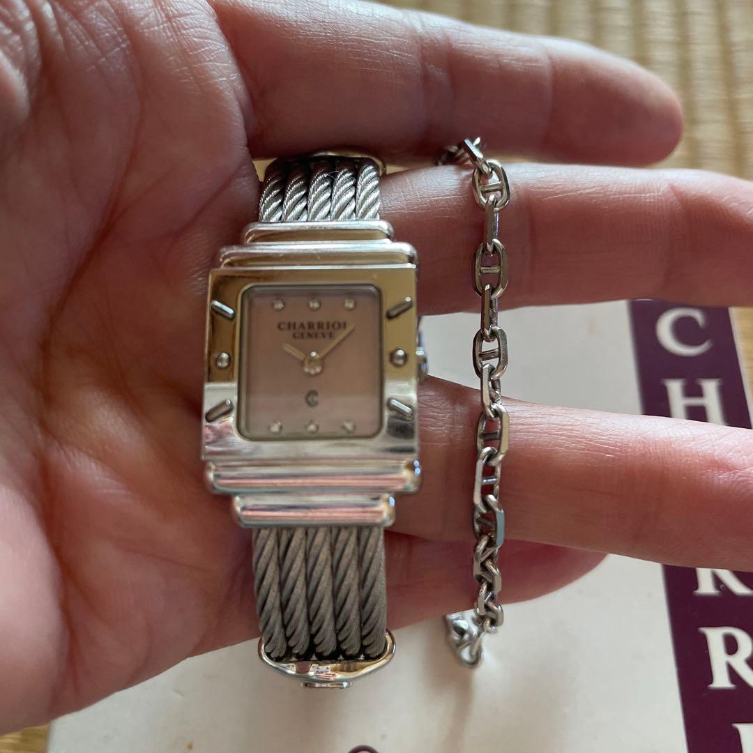 シャリオール　腕時計 レディース　シルバー