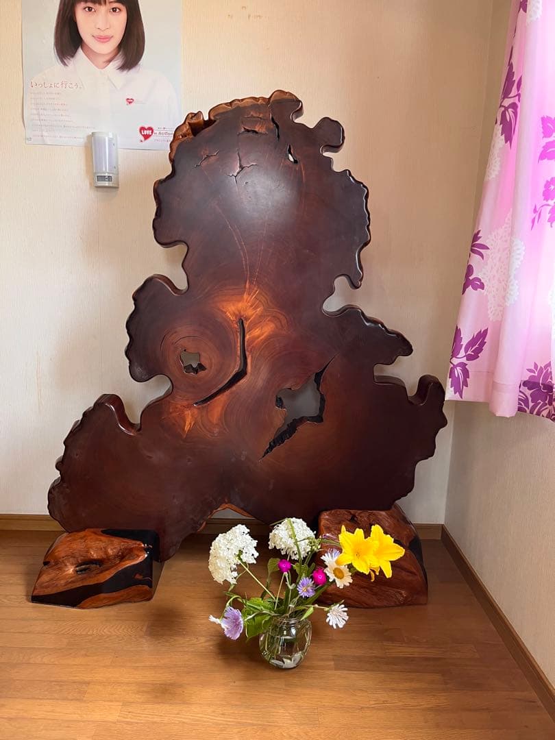 檜1枚板 インテリア 置物