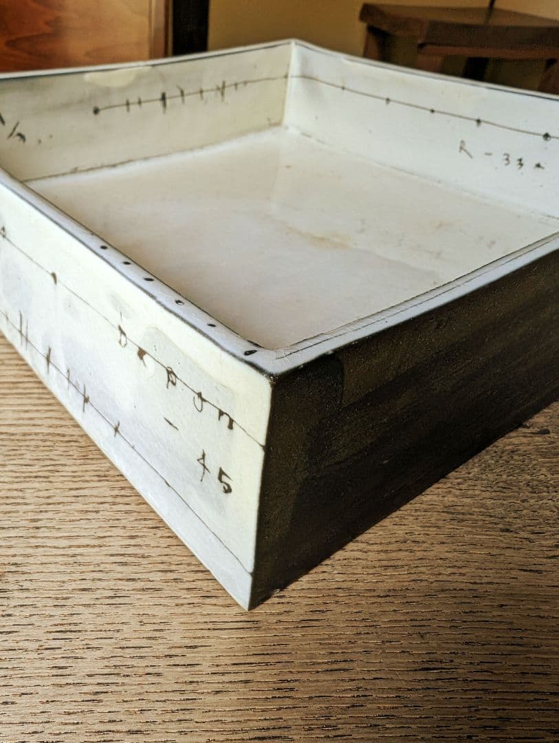 高島大樹作 縁高大皿 ガラス釉