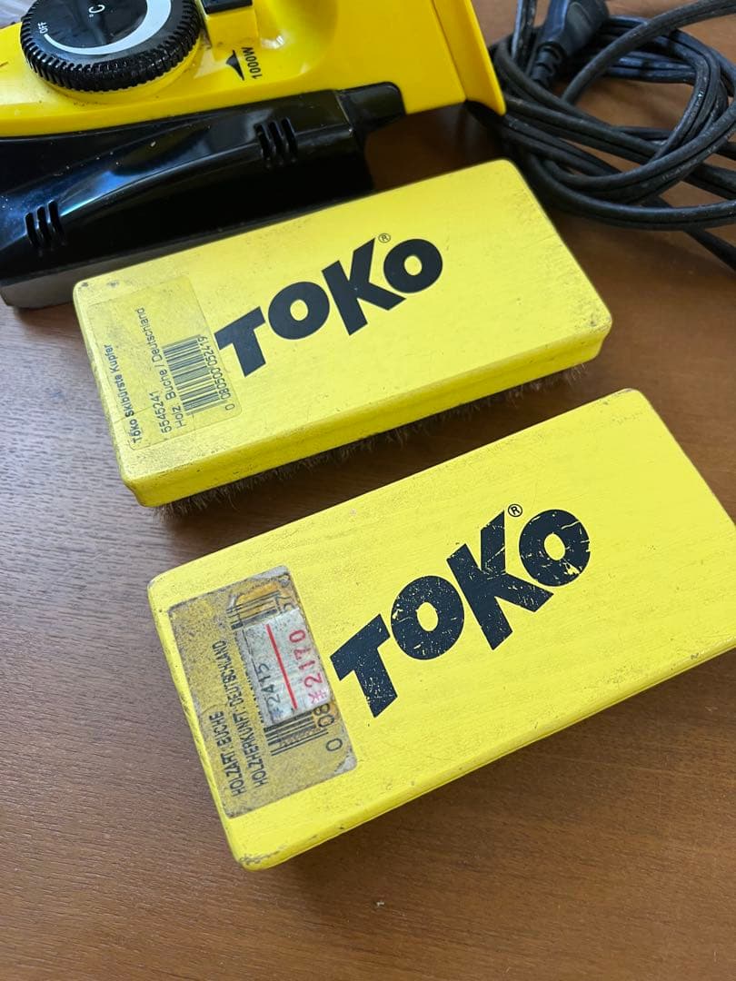 TOKO トコ　スキー用ワックスアイロンとその他一式