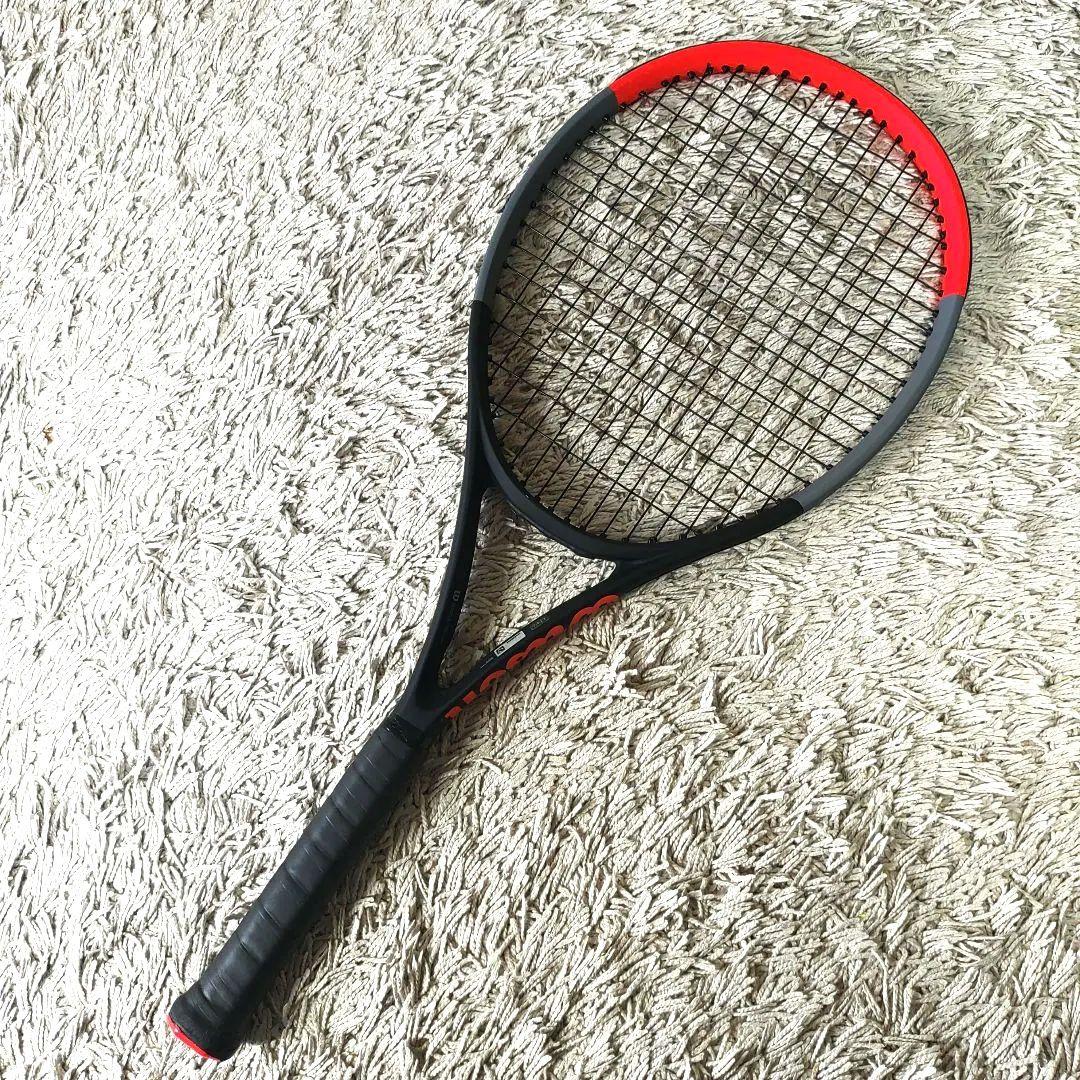 【美品】Wilson clash100 v1.0 クラッシュ　テニスラケット