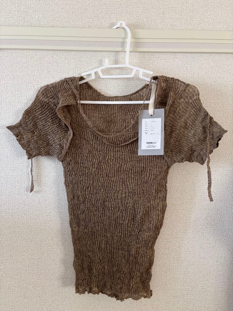 トップス TODAYFUL 2way Sheer Knittops