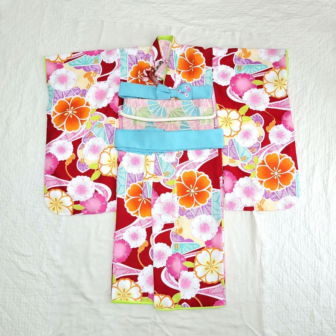 七五三　着物セット　7歳　四つ身ぷちぷり